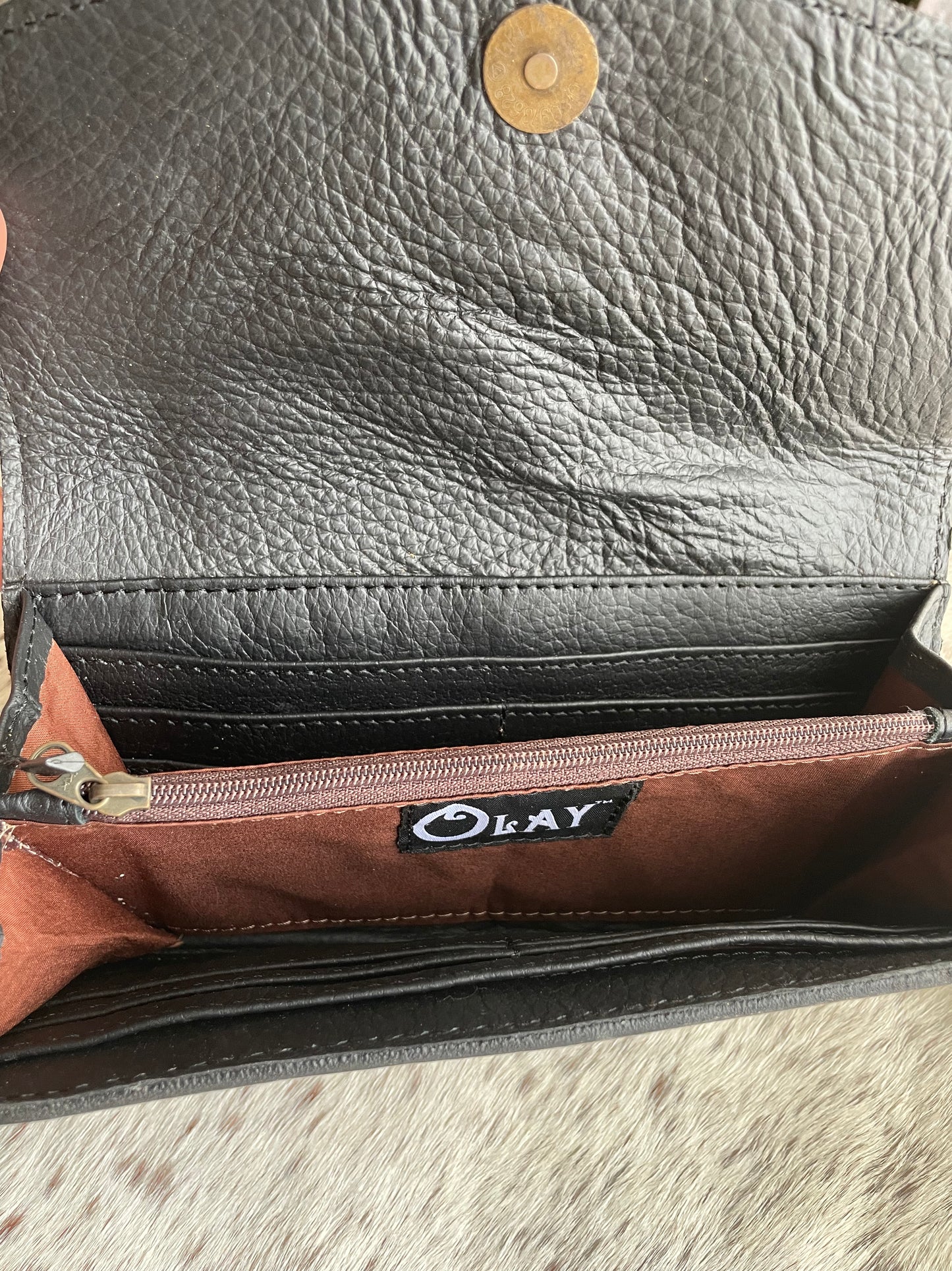 Tooled Leather Wallet