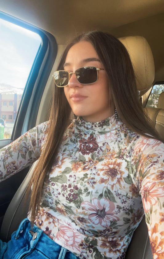 Light Floral Top