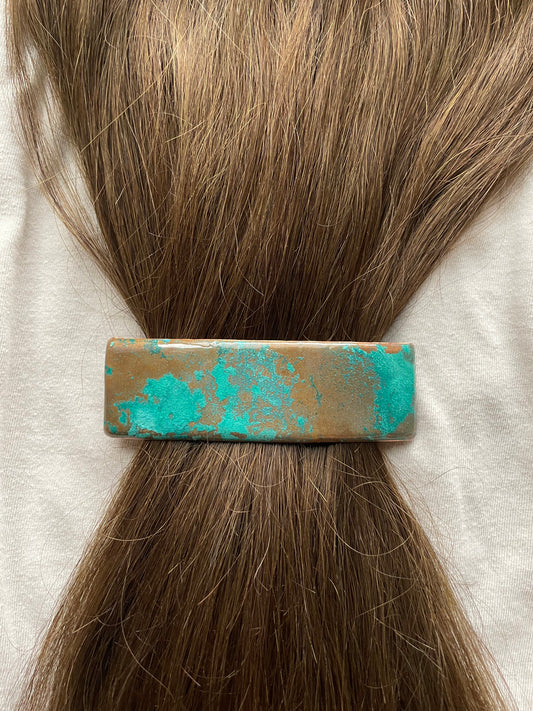 The Turquoise Barrette